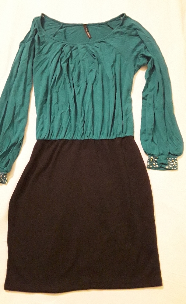 Black & Teal Dress